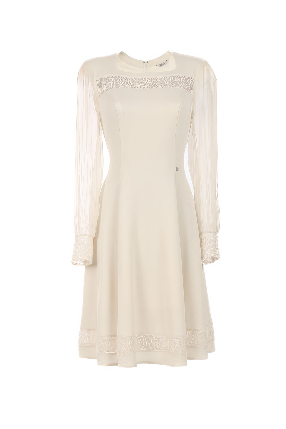 Ivory Lace A-Line Dress, Jody