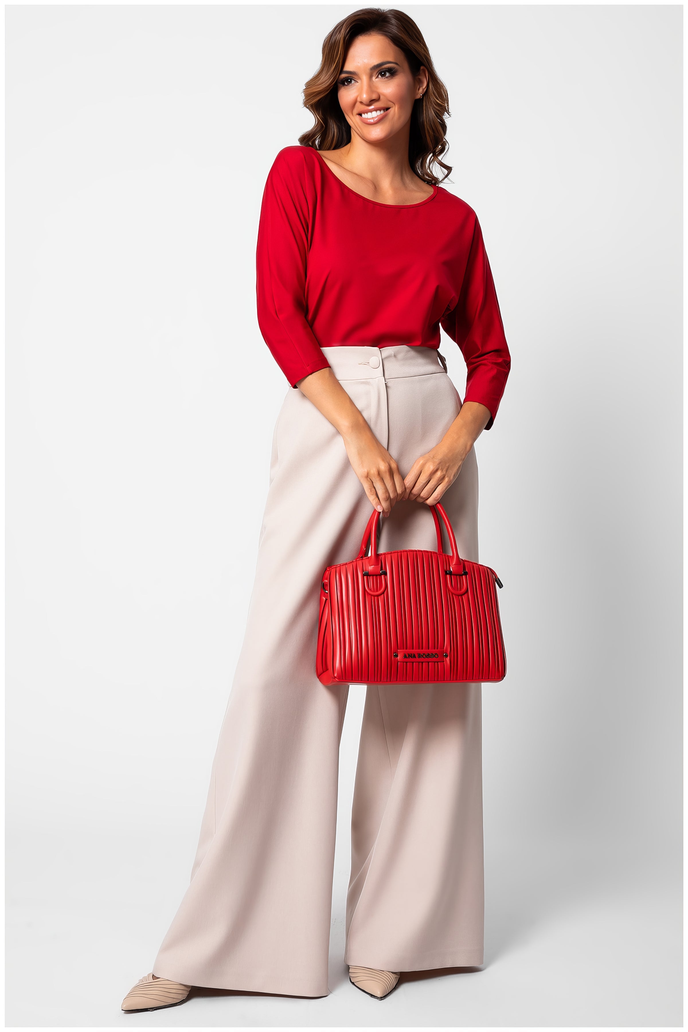 Red Classic Top, Eva