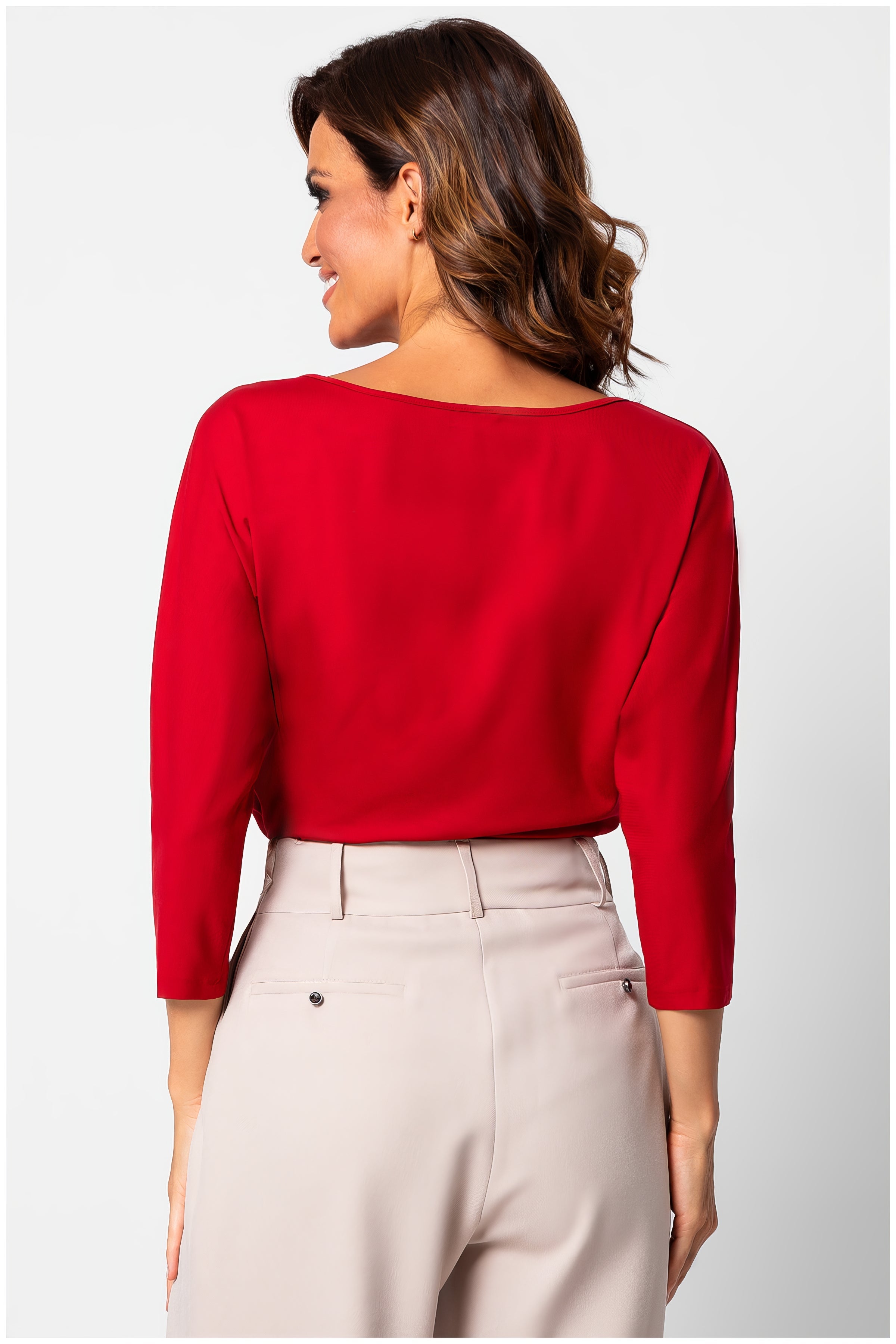 Red Classic Top, Eva