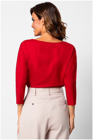 Red Classic Top, Eva