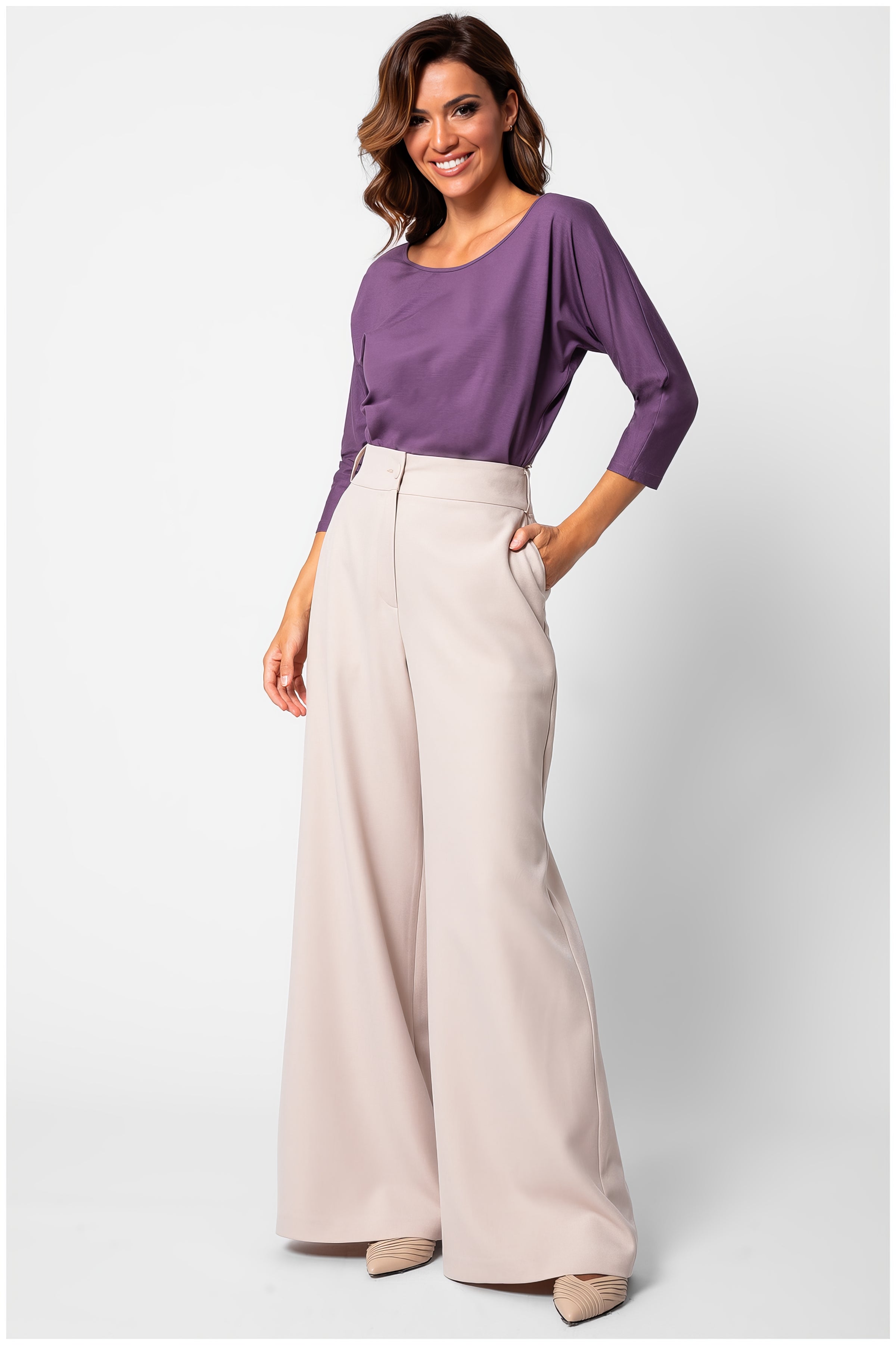 Purple Classic Top, Eva