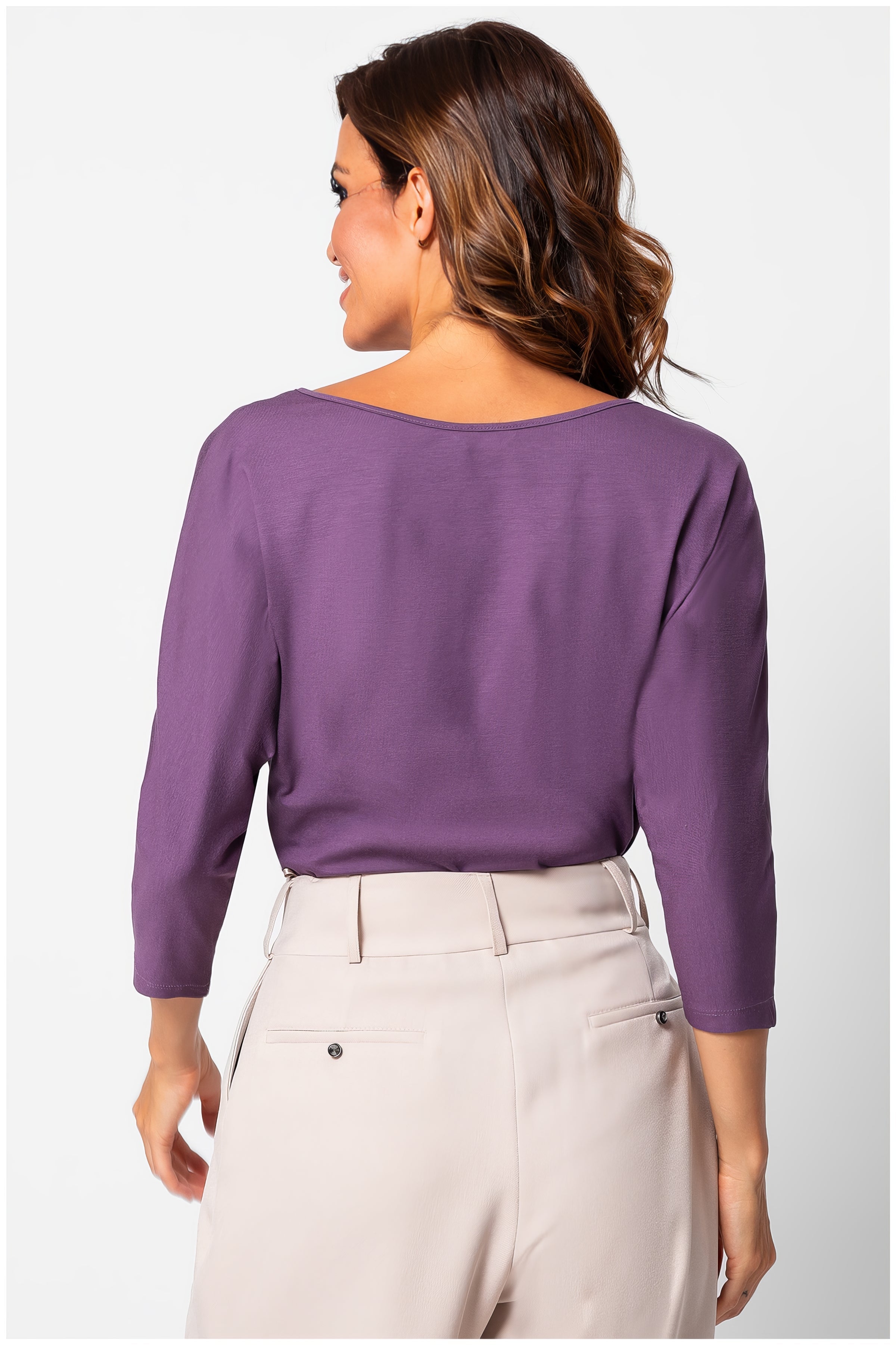 Purple Classic Top, Eva