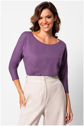 Purple Classic Top, Eva