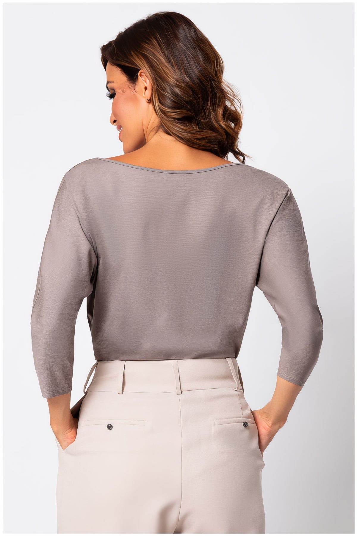 Grey Classic Top, Eva