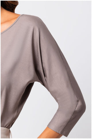Grey Classic Top, Eva