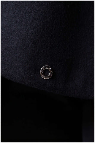 Black Wool Cape, Selina