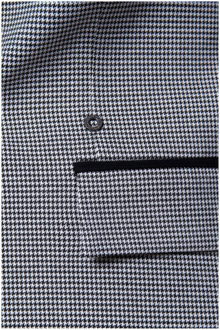 Multicolor Houndstooth Tailored Blazer, Elena