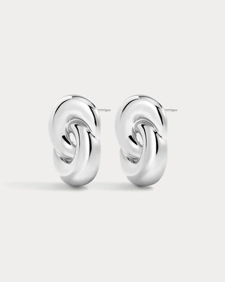 Solstice Knot Stud Earrings