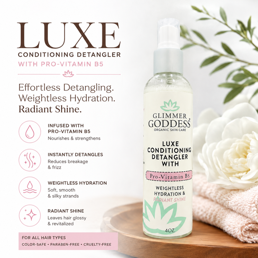 Luxe Conditioning Detangler with Pro-Vitamin B5 – Weightless Hydration & Radiant Shine - Glamourous Grace