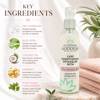 Luxe Conditioning Detangler with Pro-Vitamin B5 – Weightless Hydration & Radiant Shine - Glamourous Grace