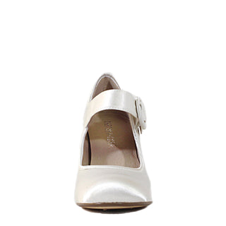 Madeline Satin Mary Jane Heels - Glamourous Grace