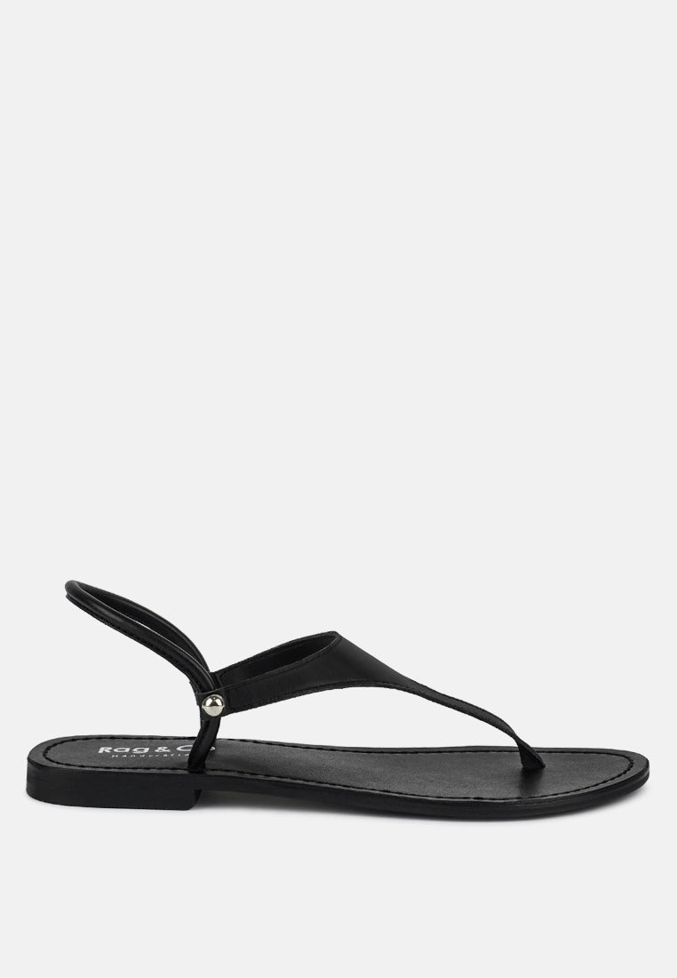 Madeline Flat Thong Sandals - Glamourous Grace