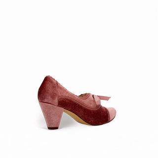 Madison Velvet Retro Heels - Glamourous Grace