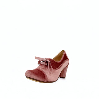 Madison Velvet Retro Heels - Glamourous Grace