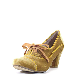 Madison Velvet Retro Heels - Glamourous Grace
