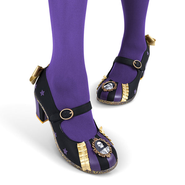 Magic Mirror Women's Mary Jane Mid Heels - Glamourous Grace