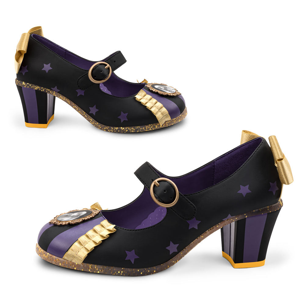 Magic Mirror Women's Mary Jane Mid Heels - Glamourous Grace