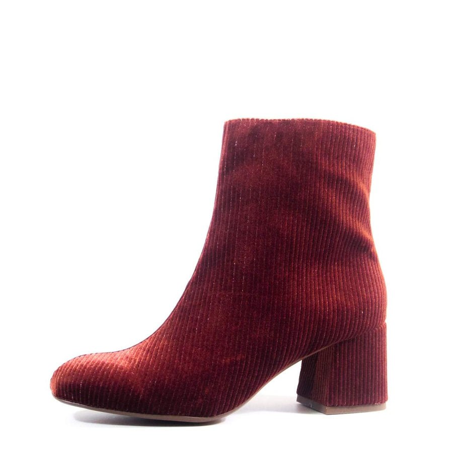 Marino Velvet Booties - Glamourous Grace