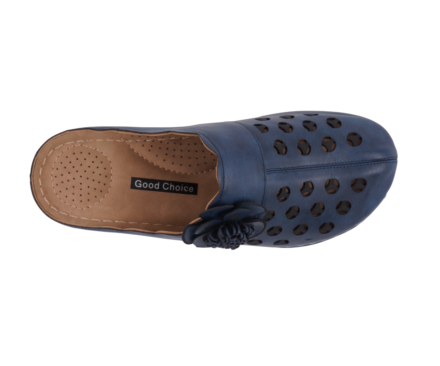 Women's Marisol Navy Flat - Glamourous Grace
