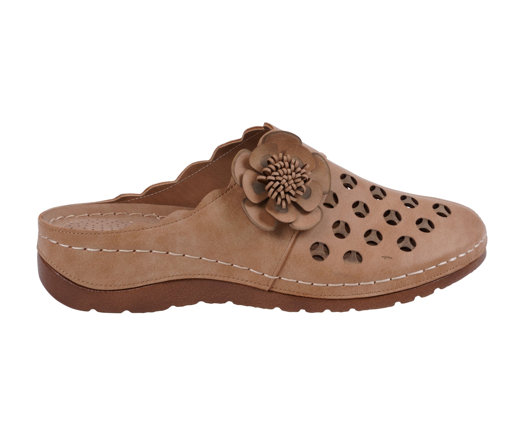 Women's Marisol Tan Flat - Glamourous Grace
