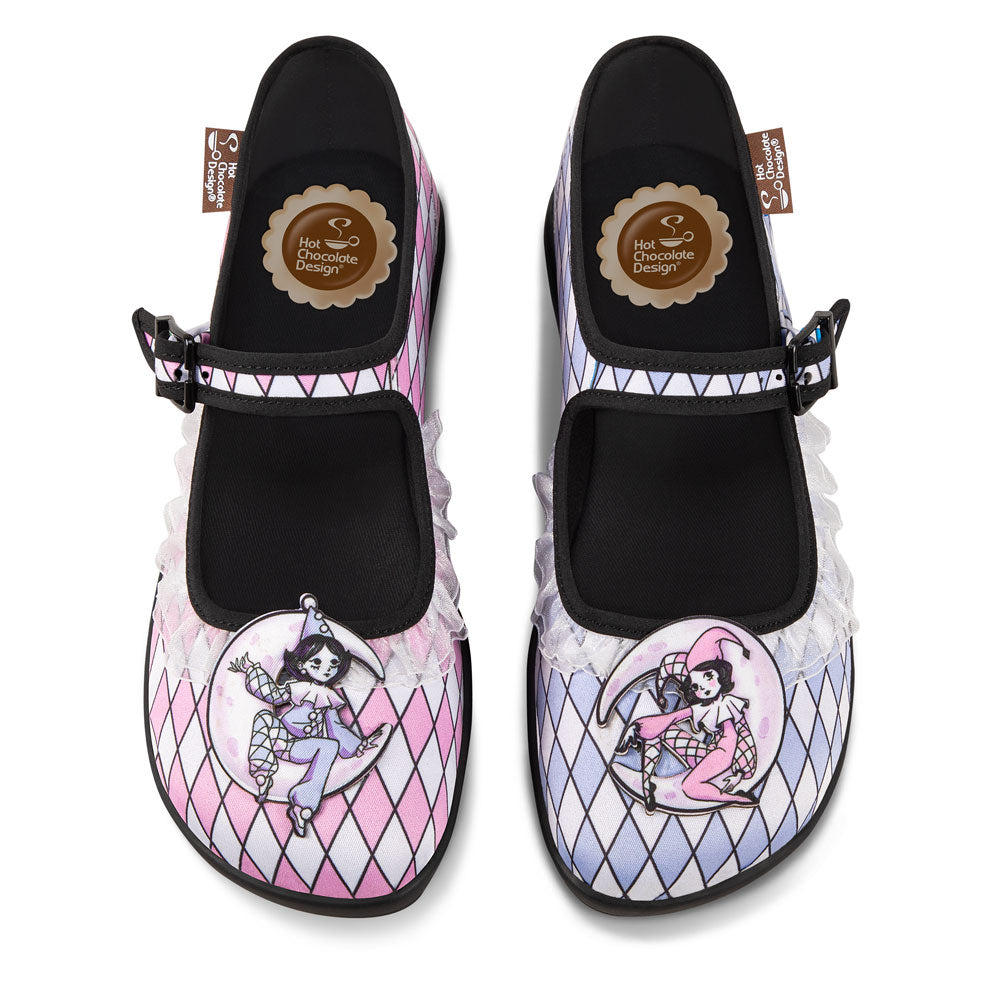 Masquerade Women's Mary Jane Flats - Glamourous Grace