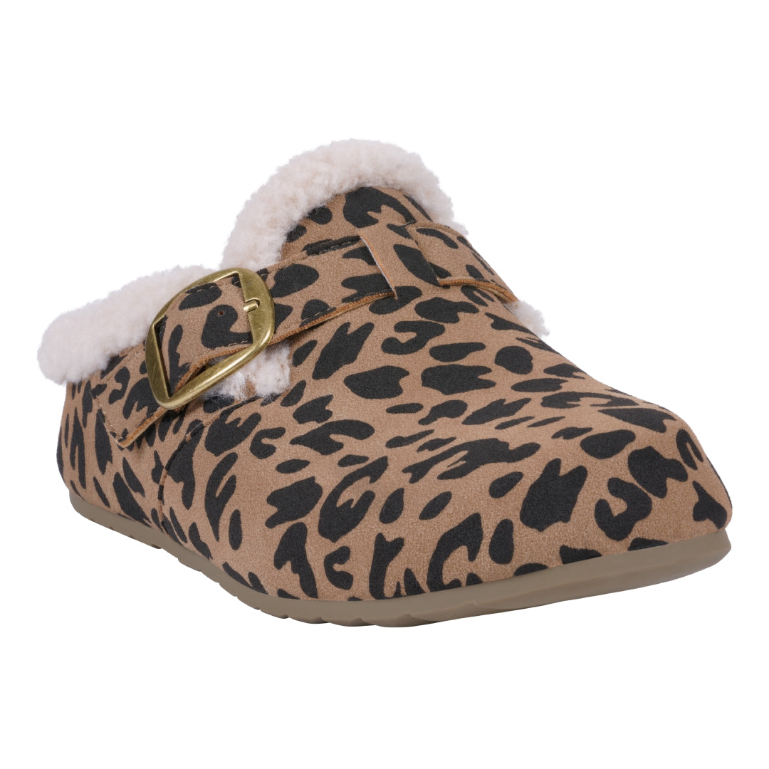 Women's Maylis Leopard Flat - Glamourous Grace