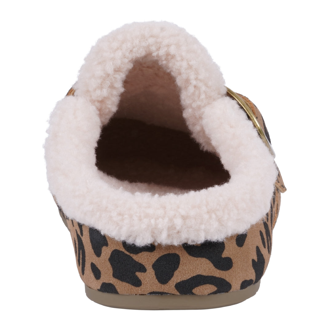 Women's Maylis Leopard Flat - Glamourous Grace