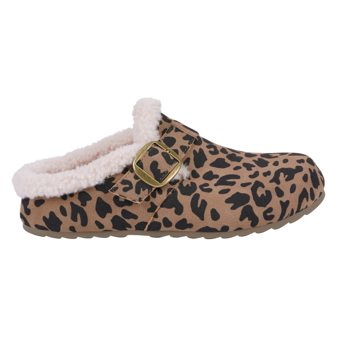 Women's Maylis Leopard Flat - Glamourous Grace