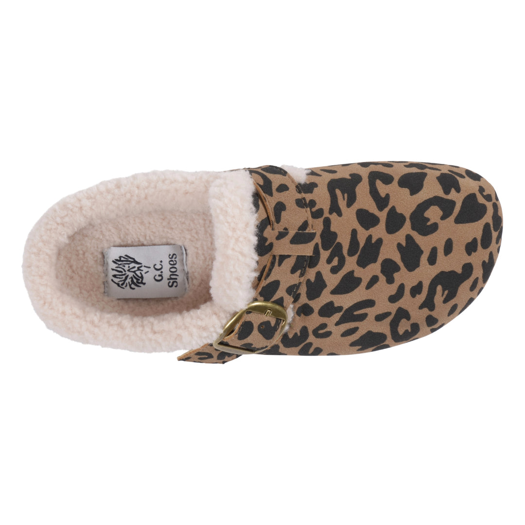 Women's Maylis Leopard Flat - Glamourous Grace