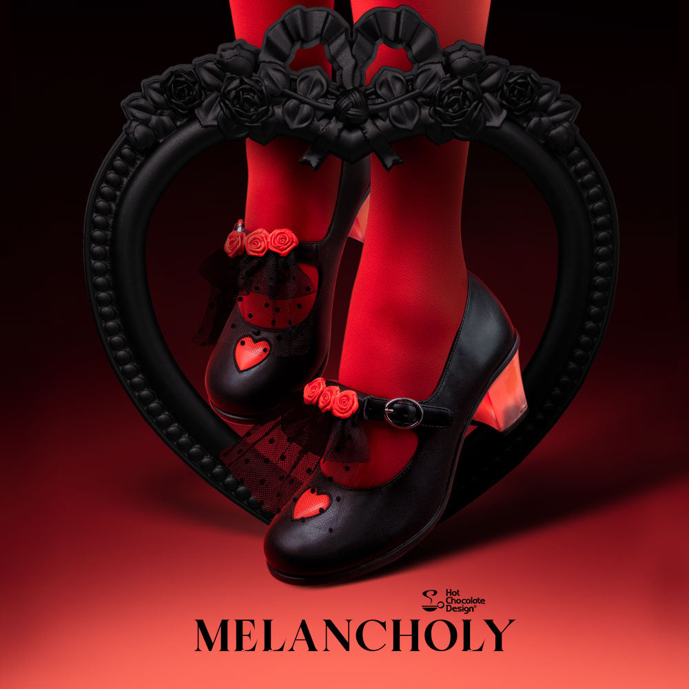 Melancholy Women's Mary Jane Mid Heels - Glamourous Grace