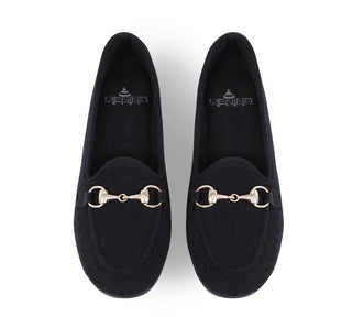 Comfy Black Suede Slipper