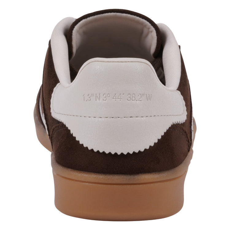Women's Milan Burgundy Lace Up Sneaker