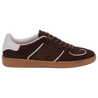 Women's Milan Burgundy Lace Up Sneaker