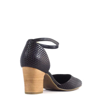 Miracle Woven Block Heeks - Glamourous Grace