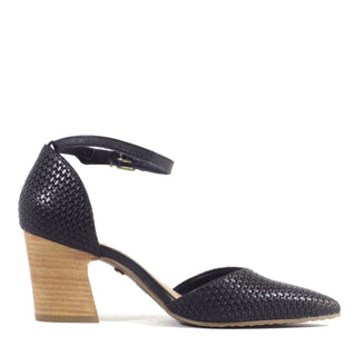 Miracle Woven Block Heeks - Glamourous Grace
