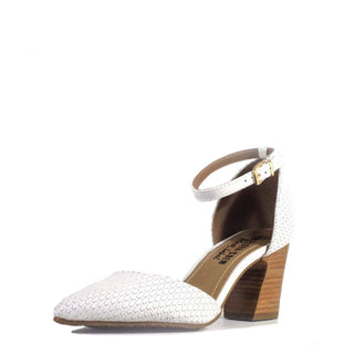 Miracle Woven Block Heeks - Glamourous Grace