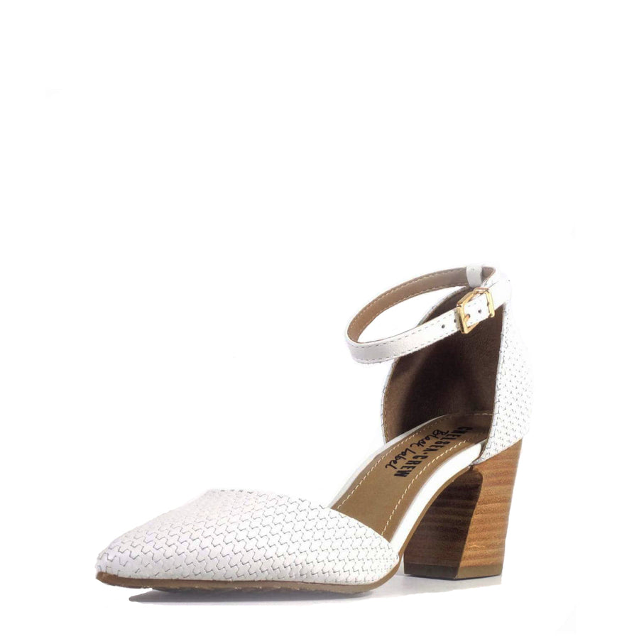 Miracle Woven Block Heeks - Glamourous Grace