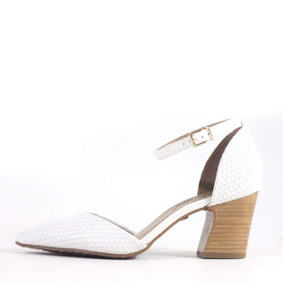 Miracle Woven Block Heeks - Glamourous Grace