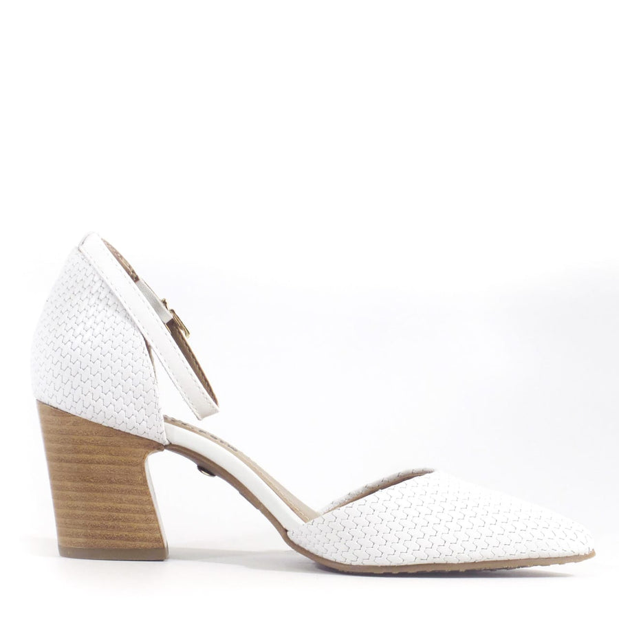Miracle Woven Block Heeks - Glamourous Grace