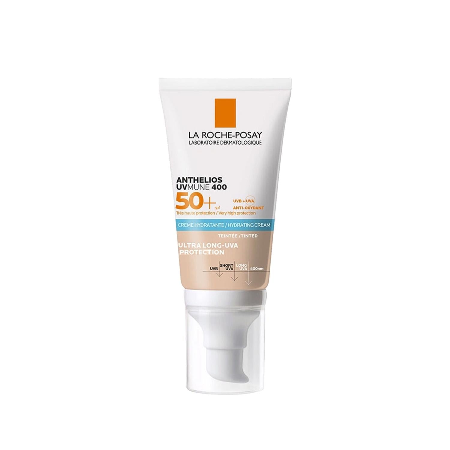 La Roche Posay Anthelios UVMune Tinted SPF 50+ Moisturizing Sunscreen Cream - 50ml - Glamourous Grace