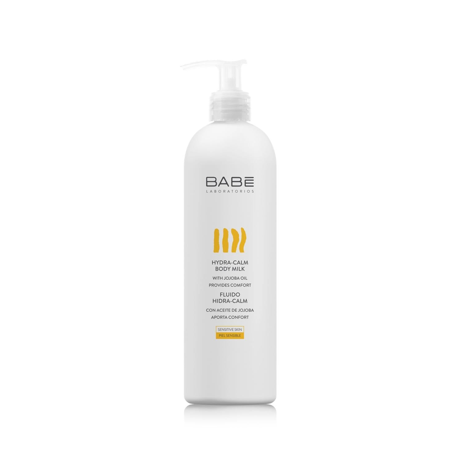 Babe Hydra-Calm Body Milk - 500ml Moisturizing Body Lotion for Dry, Sensitive Skin - Calming, Hydrating, and Non-Greasy - Glamourous Grace