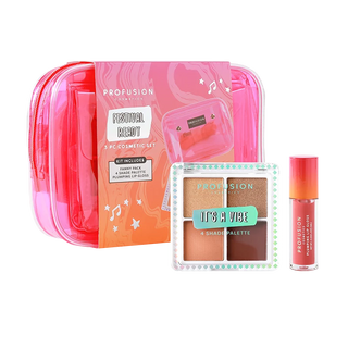 It's a Vibe | Festival Ready 3-pc Bag & Cosmetic Set
