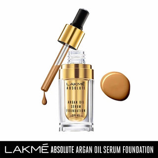 Lakme Absolute Argan Oil Serum Foundation - Cool Cinnamon