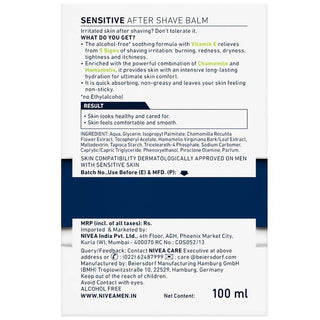 Nivea Men Sensitive After Shave Balm