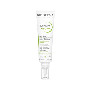 Bioderma Sebium Kerato+ Gel Cream for Oily and Acne-Prone Skin - Salicylic Acid Skincare - Glamourous Grace