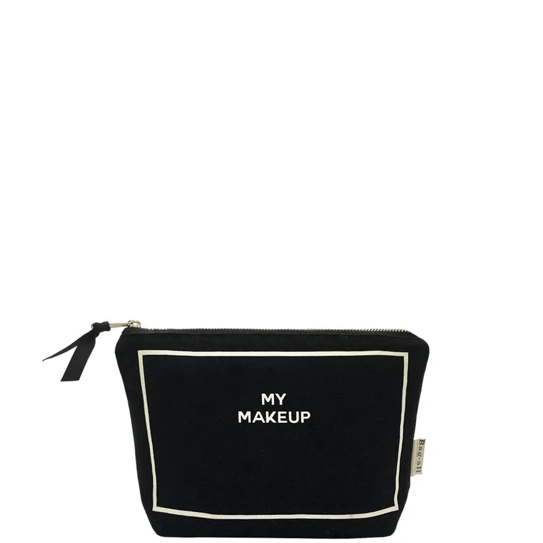 My Makeup Pouch, Coated Lining – Black - Glamourous Grace