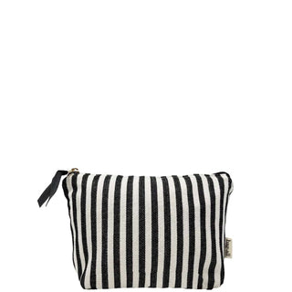 My Makeup Pouch, Coated Lining – Striped - Glamourous Grace