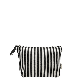 My Makeup Pouch, Coated Lining – Striped - Glamourous Grace