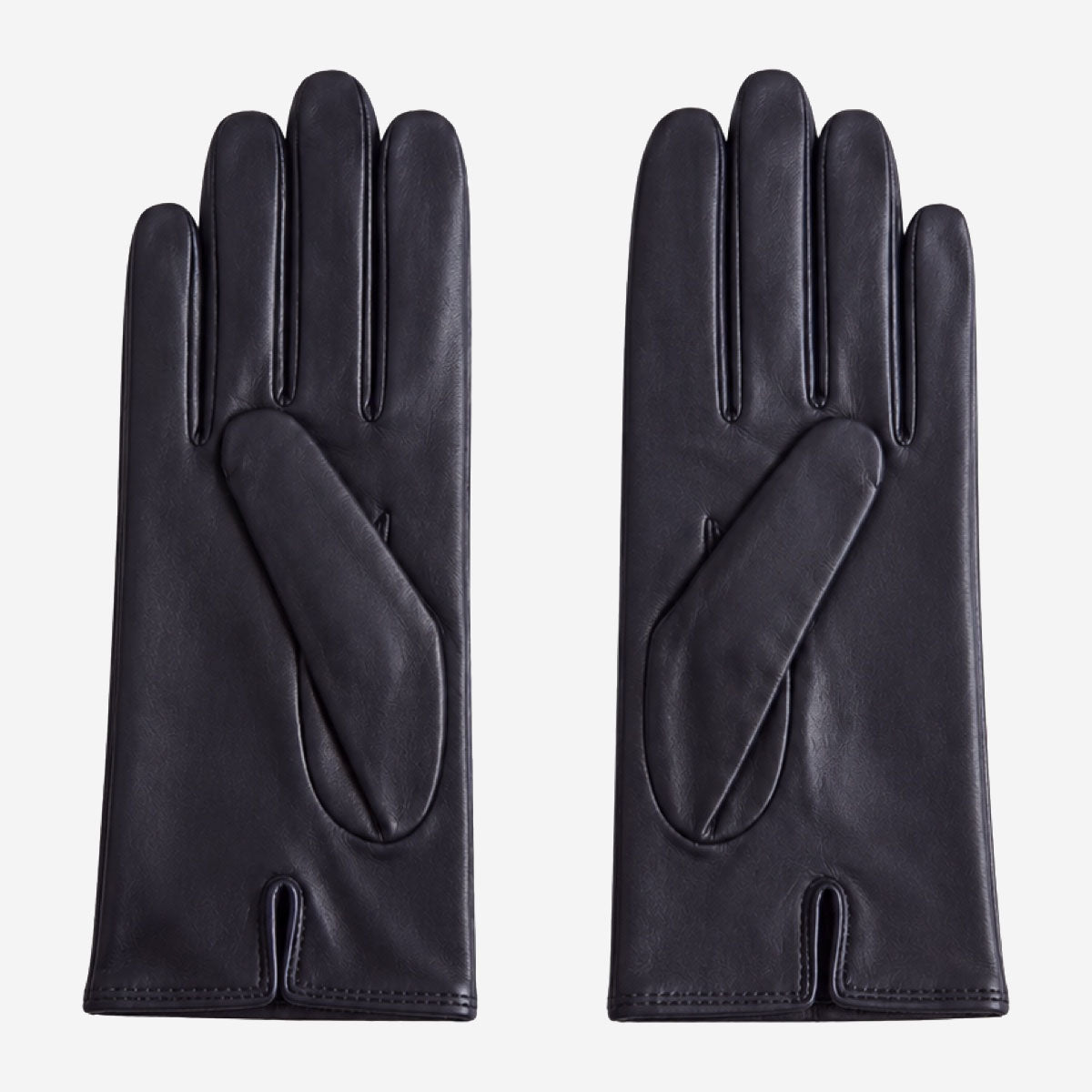 Marcella (black) - Unlined women’s lambskin leather gloves - Glamourous Grace