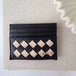 Checkered Black